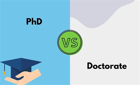 Phd Vs Doctorate Whats The Difference With Table