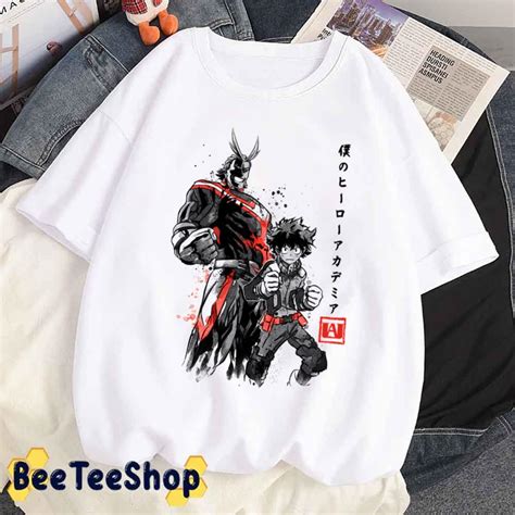 Black Art Deku My Hero Academia Manga Unisex T Shirt Beeteeshop