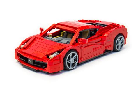Lego Moc Ferrari 458 Italia By Noahl Rebrickable Build With Lego