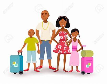 African American Clipart Vacation Travel Summer Clip