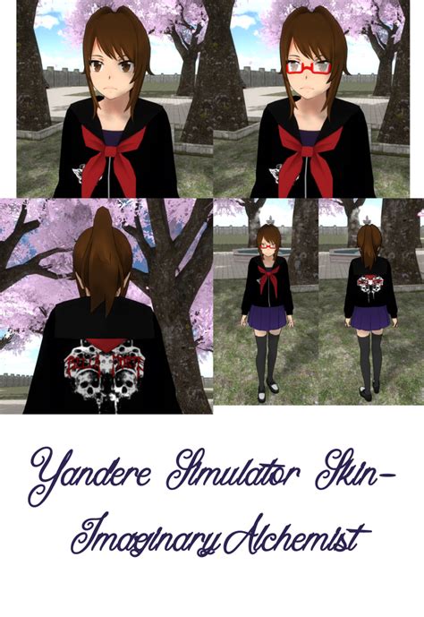 Yandere Simulator Imaginaryalchemist Skin Zip By Imaginaryalchemist On