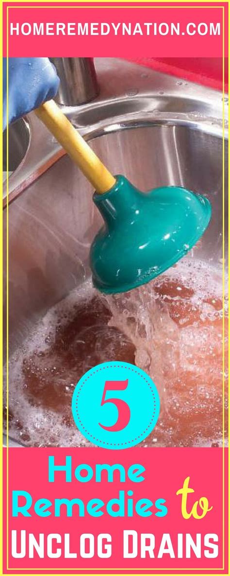 Read this article on f.h. 5 Helpful Home Remedies To Fix A Clogged Drain: Do It At ...