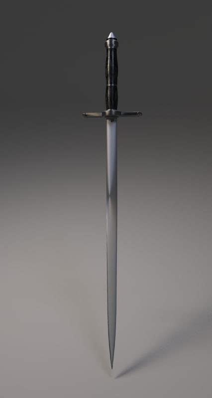 Free Simple Sword 3d Model