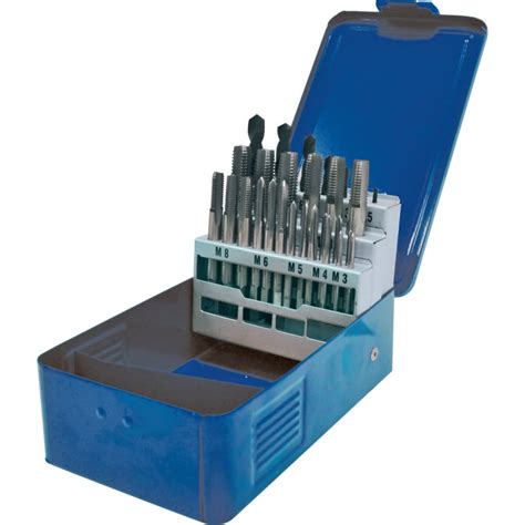 Shop Senator M3 M12 Hss Tap And Drill Set 28pce Tools And Machining Taps