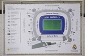 Plano Estadio Santiago Bernabeu. Madrid - Picture of Stadio Santiago ...