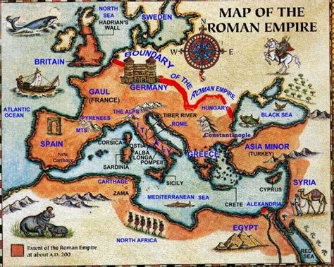 Map Of The Roman Empire Maps Of The Ancient World Pinterest Roman