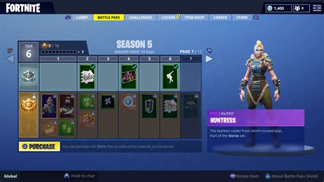 Fortnite Season 5 Skins All The New Battle Pass Skins Including