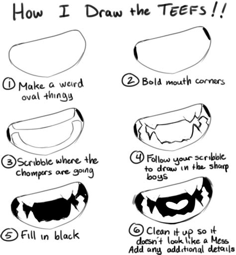 Smile Anime Mouth With Fangs Drawing Anime Mouths And Noses Dearsrinivas