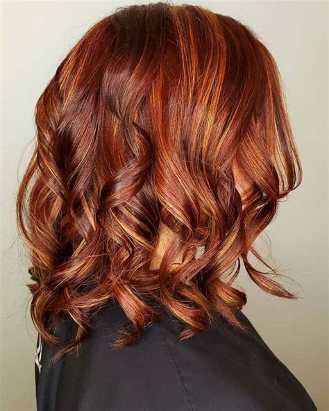 Stunning Copper Highlights For Women Hairstylecamp