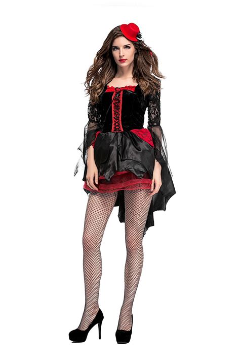 2017 Adult Women Halloween Black Witch Costume Lady Gothic Short Sexy