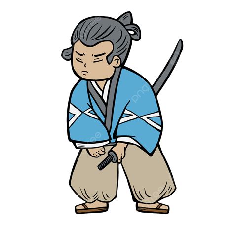 Japanese Samurai Clipart Hd Png Japanese Samurai Cartoon Image Japan