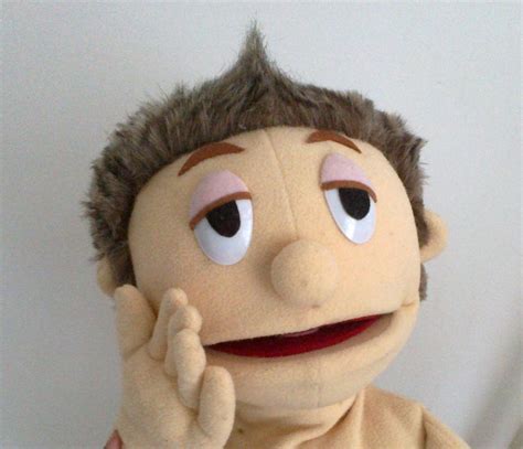 Cheer Up Your Kids Mas Bro Moveable Mouth Puppet Handmade