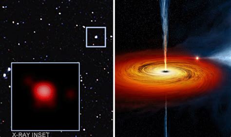 An ‘unidentified Object Is Feeding Mass Into A Pulsating Black Hole