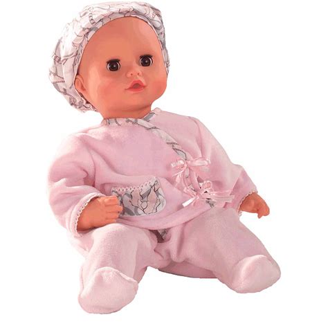 Gotz Muffin Baby Doll No Hair And Light Pink Pajamas Walmart Com