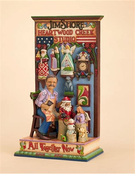 Jim Shore Heartwood Creek 10th Anniversary All Together Now Figurine