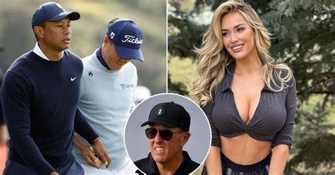 Paige Spiranac Makes Phil Mickelson Joke After Tiger Woods Hands Tampon