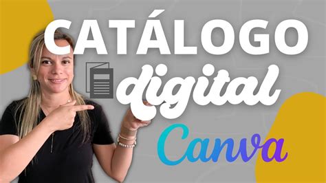 Cómo hacer un Catálogo DIGITAL INTERACTIVO con Canva Tutorial Canva