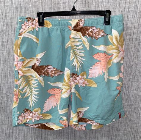 Tommy Bahama Relax Mens Multi Color Floral Print Board Shorts Size L Ebay