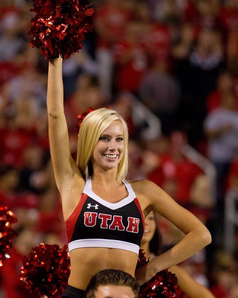 Utah Utes Cheerleaders Football Cheerleaders Hot Cheerleaders