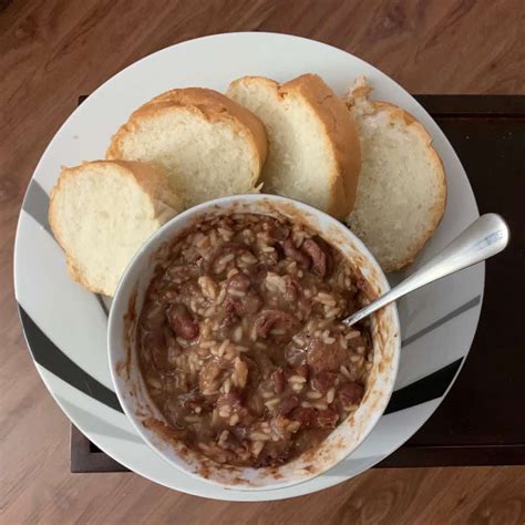 If needed, add fresh water so that mixture is a ratio of 1 part beans to 2 parts liquid. New Orleans Style Red Beans & Rice | Recipe in 2020 | Red beans, Stuffed peppers, My recipes