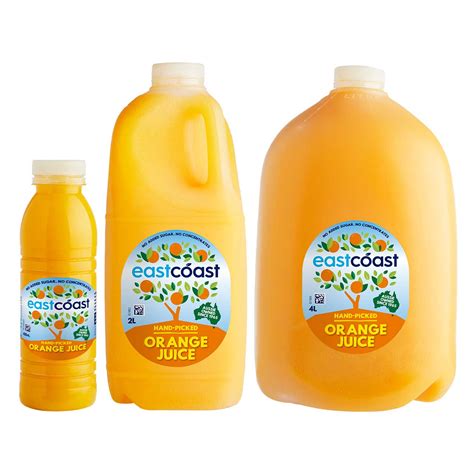 100 Australian Orange Juice Eastcoast Beverages