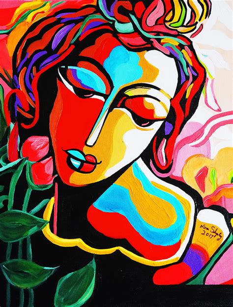 Picasso Color Me Painting By Nora Shepley