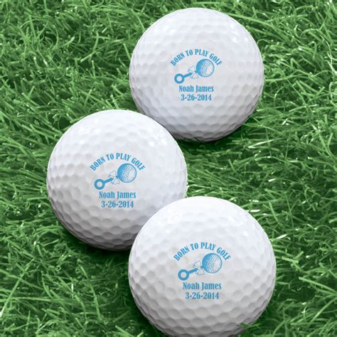 Personalized Golf Balls Set Of Six
