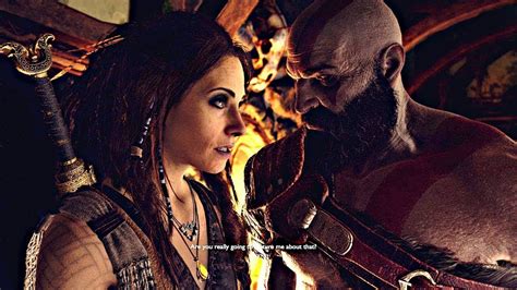 God Of War Freya Sabe Que Kratos Es Un Dios Youtube