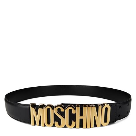 Moschino Logo Belt Women Belts Flannels