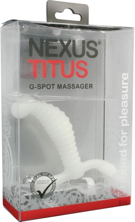 Nexus Titus Prostate Massager White Health And Household