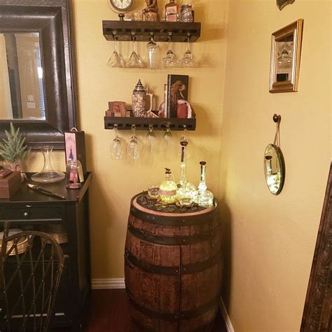 whiskey barrel pub table handcrafted from a whiskey barrel etsy whiskey barrel used whiskey