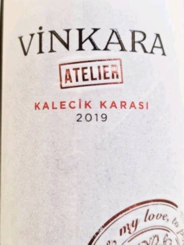 Vinkara Winery Atelier Kalecik Karasi Vivino Us