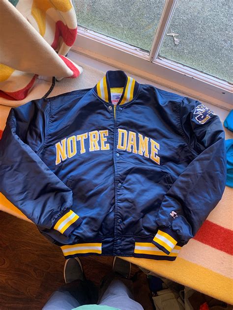 Notre Dame Starter Jacket Vintagevibe
