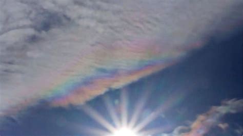 I Saw A Cloud With Rainbow Colors What Causes It Earth Earthsky