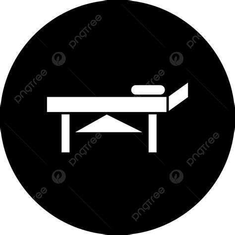 Massage Bed Vector Hd Images Massage Bed Icon For Your Project