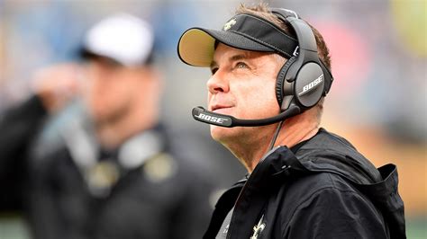 Head Coach Sean Payton of the New Orleans Saints Tests Positive For the 