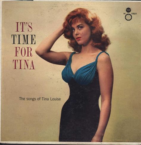 Its Time For Tina The Songs Of Tina Louise Vinyl Jazz Vocal Lp By