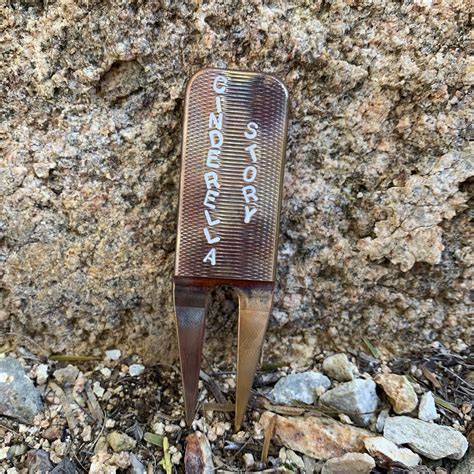 Caddyshack Themed Copper Milled Divot Tool With Spotted Torched Finish