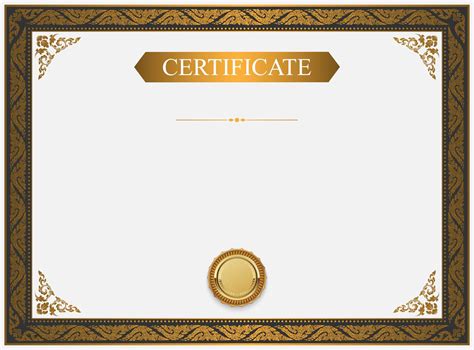 Certificate Border Awards Certificates Template Free Printable