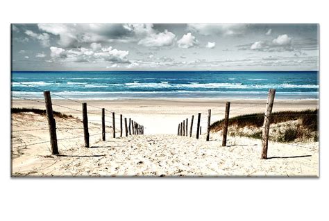 Buy Beach Panorama Canvas Wall Art Print Online Australia Final
