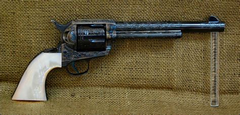 Colt 1873 Saa 1st Gen Custom Engraved 45 Lon For Sale