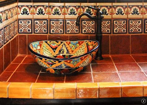 Ideas De Diseño De Baño Y Cocina De Azulejos Mexicanos De Talavera Cobalto Ti Con Imágenes