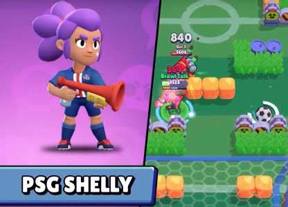 Her super pulls in nearby foes, leaving them in the dust!. Brawl Talk: New Brawler Jackie, Gadgets and Skins ...