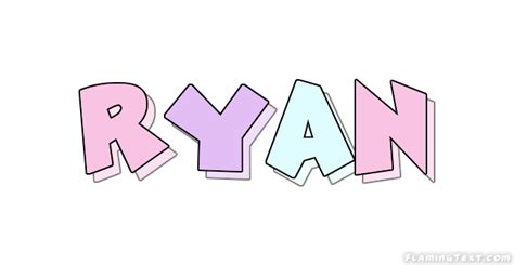 Ryan Logo Free Name Design Tool From Flaming Text