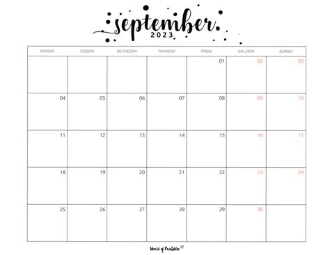 September 2023 Calendar Printable Aesthetic 2024 Calendar Printable