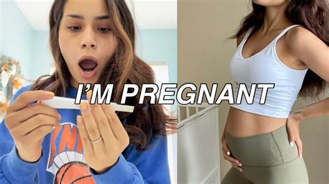 finding out i m pregnant live test how i got pregnant 1st try first time mom 27 weeks