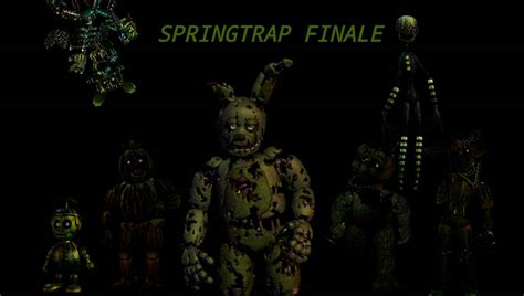 Springtrap Finale Mv Poster By Tfsniperboy22 On Deviantart