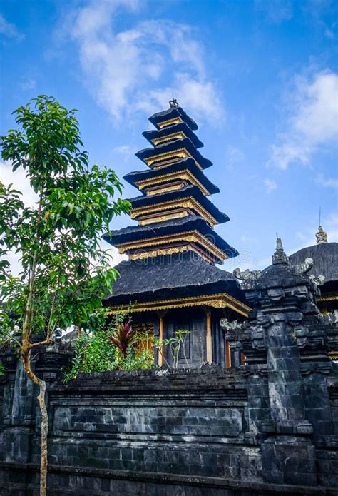 Pura Besakih Temple On Mount Agung Bali Indonesia Stock Photo Image