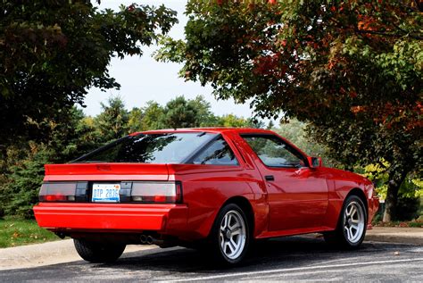 Not a speck of rust on this vehicle riding on bridgestone potenza tires with professionally polished conquest rims. 1989 Chrysler Conquest TSi 5-Speed