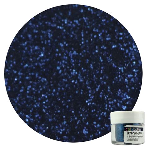 Deep Navy Techno Glitter High Quality Great Tasting Baking Products